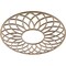Ekena Millwork Cannes Wood Fretwork Pierced Ceiling Medallion, Birch, 20"OD x 6 7/8"ID x 3/8"T CMWP20X20X0375CNBI - alternate 3